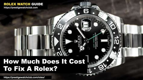 how much to fix rolex glass|Rolex repair price list.